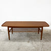 Restored Mid Century Parker Upturned End Coffee Table