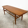 Restored Mid Century Parker Upturned End Coffee Table