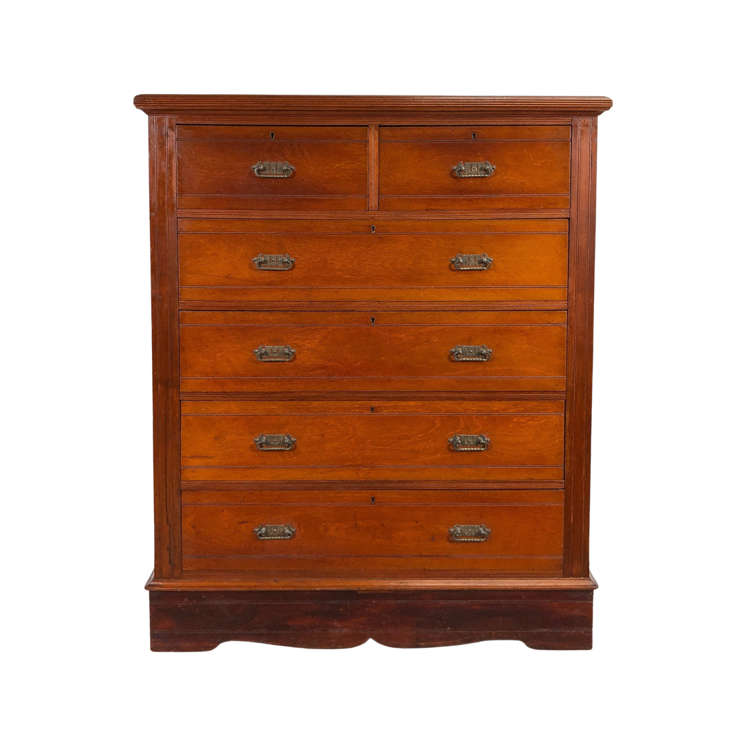 Antique Australian Cedar Chest of Drawers