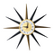 Mid Century Starburst Wall Clock