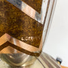 Lucien Gerfaux French Art Deco Pair of Table Lamps