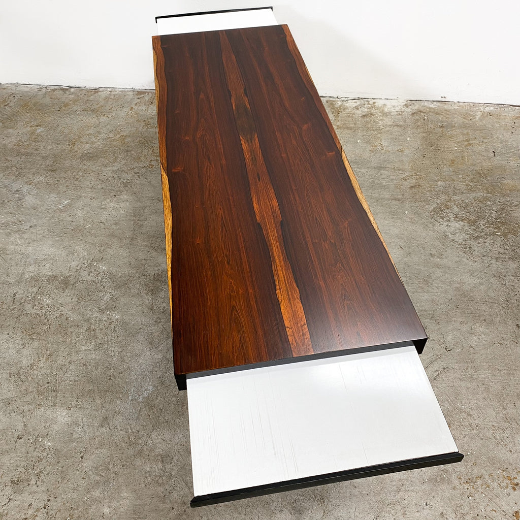 Mid Century Brazilian Rosewood Coffee Table