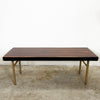 Mid Century Brazilian Rosewood Coffee Table