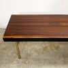 Mid Century Brazilian Rosewood Coffee Table