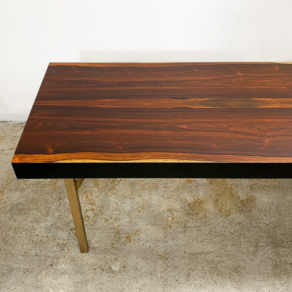 Mid Century Brazilian Rosewood Coffee Table
