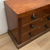 Inlaid Georgian Chest Of Drawers c1840