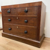 Inlaid Georgian Chest Of Drawers c1840