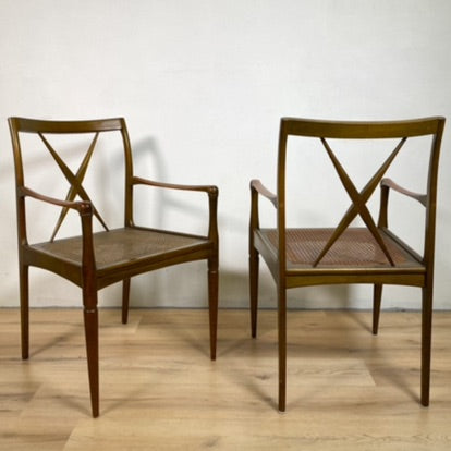 John Duffecy Green Mid Century Dining Set