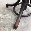 Antique Bentwood Rattan Piano Stool