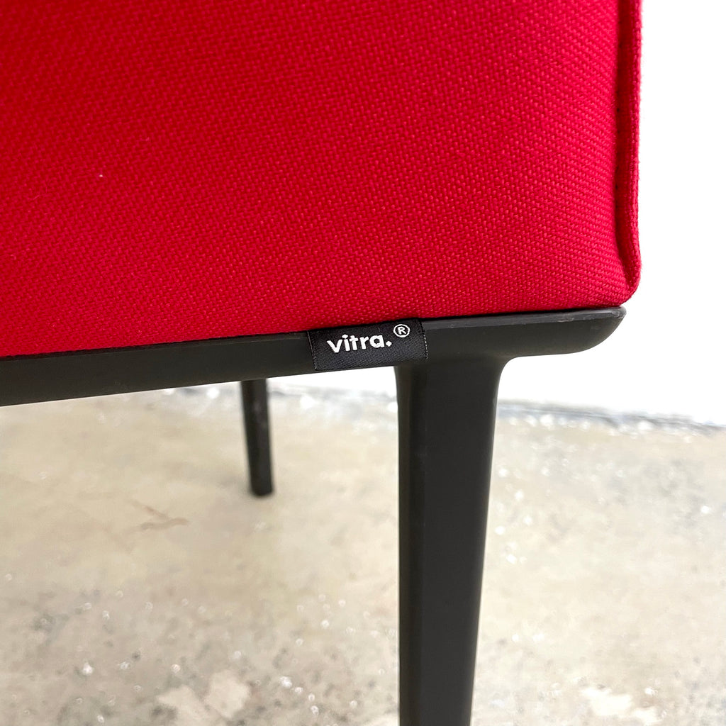 Lovely Red Soft Shell Chair By Vitra Made In Germany