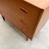 Mid Century Parker Compact Chest of Drawers Dresser