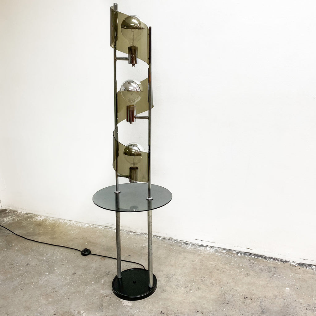 Mid Century 1960s Futuristic Floor Lamp By Robert Sonneman