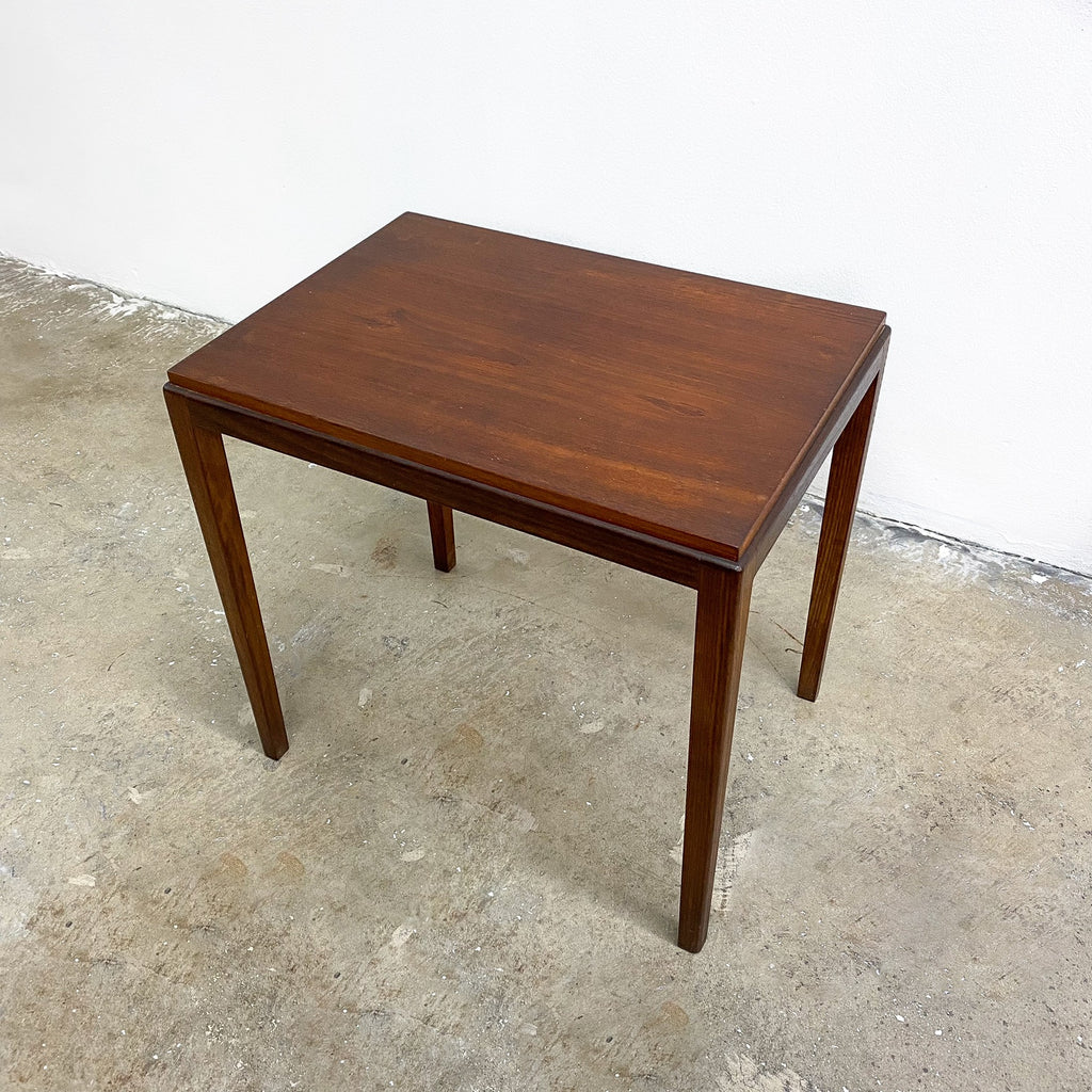 Parker 1960's Teak Mid Century Side Table