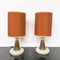 1960s Pair of Mid Century Table Bedside Lamps