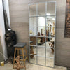 Industrial Steel Frame Bespoke Made Eighteen Section Mirror