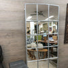 Industrial Steel Frame Bespoke Made Eighteen Section Mirror