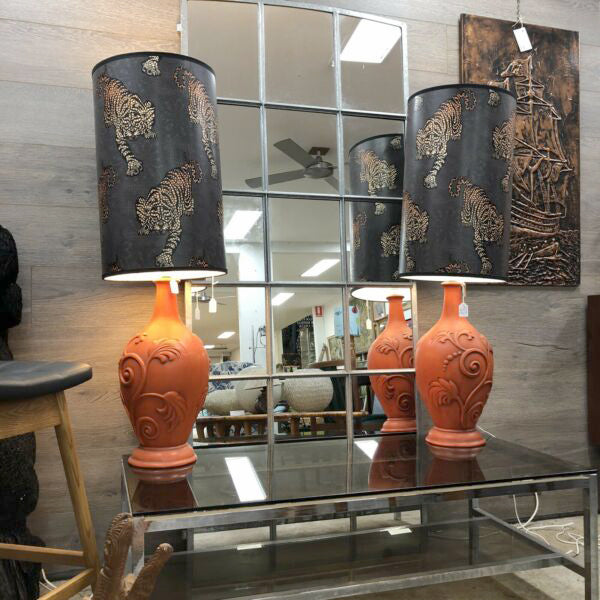 Industrial Steel Frame Bespoke Made Eighteen Section Mirror