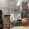 Industrial Steel Frame Bespoke Made Eighteen Section Mirror