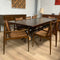 C1960's John Duffecy 8 Seater Dining Suite Table & Chairs- Fully Restored