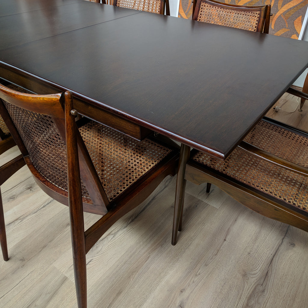 C1960's John Duffecy 8 Seater Dining Suite