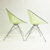 Kartell Green Lucite ‘Eros’ Chair - price each 2 available