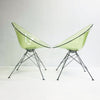 Kartell Green Lucite ‘Eros’ Chair - price each 2 available
