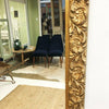 Large Scrolled Foliage GIlt Edge Wall Mirror