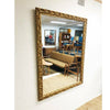 Large Scrolled Foliage GIlt Edge Wall Mirror