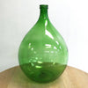 Large Vintage Italian Green Glass Wine Demijohn Carboy