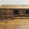 Antique 19th Century Danish Oak Serpentine Front Writing Bureau Desk