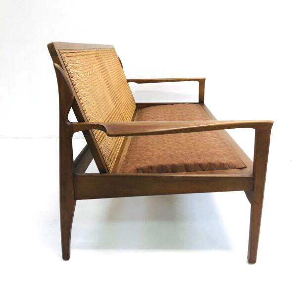 FLER Narvik split cane back lounge chair - Includes Upholstery!