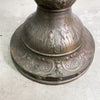 Antique Ornate Brass Jardinière on Stand