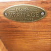 Mid Century 1950s Tasmanian Myrtle Chest Of Drawers
