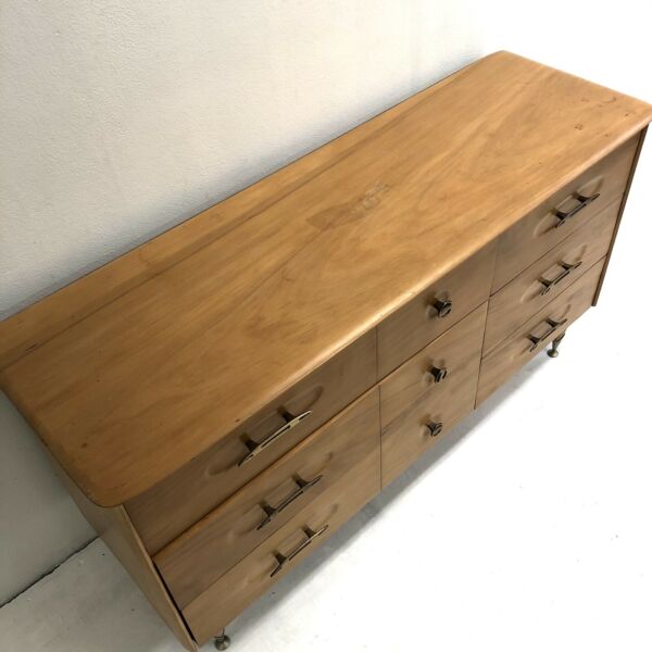 Mid Century 1960’s Solid Wood Sideboard