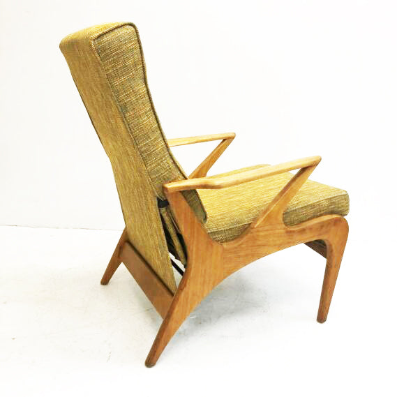 Mid Century Armchair New Upholstery - 2 Available