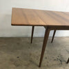 Mid Century Black Bean Drop Side Dining Table