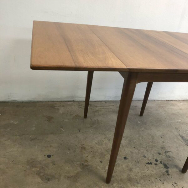 Mid Century Black Bean Drop Side Dining Table