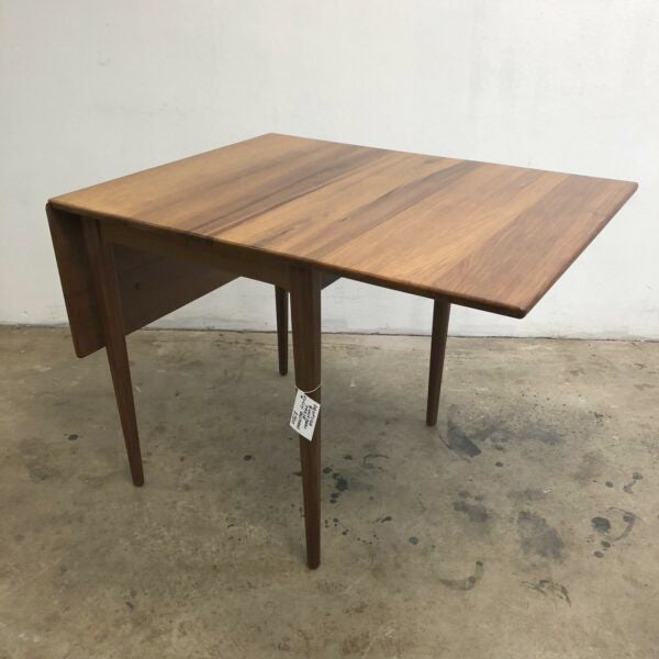 Mid Century Black Bean Drop Side Dining Table