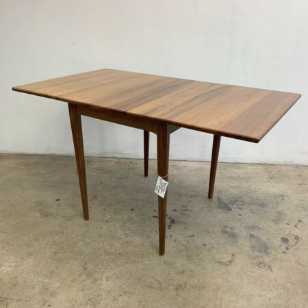 Mid Century Black Bean Drop Side Dining Table