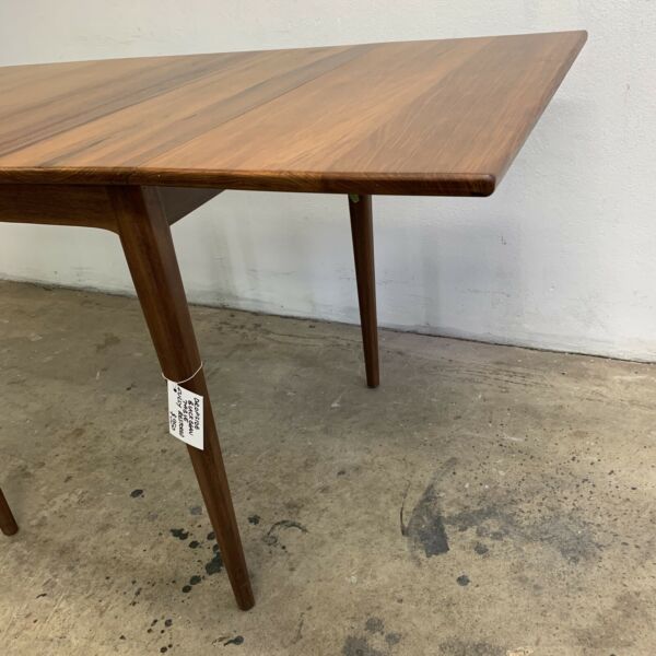 Mid Century Black Bean Drop Side Dining Table