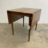 Mid Century Black Bean Drop Side Dining Table