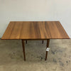 Mid Century Black Bean Drop Side Dining Table