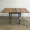 Mid Century Black Bean Drop Side Dining Table