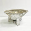 Mid Century Concrete Conical Planter With Stand
