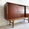 Mid Century Danish High Sideboard Cocktail Cabinet