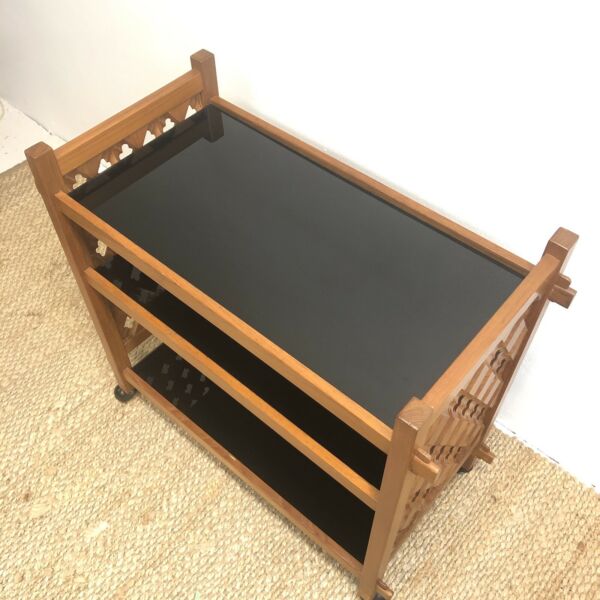 Mid Century Drinks Trolley, Tray Mobile, Bar Cart