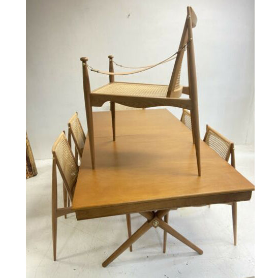 Mid Century John Duffecy Dining  Suite Setting