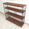 Mid Century Modern Adjustable Book Shelves Shelving unit
