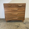 Fully Restored Mid Century Modern Australian Lowboy Chest Of Drawers