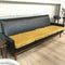 Mid Century Modern Four Seater Click Clack Lounge/ Sofa Bed